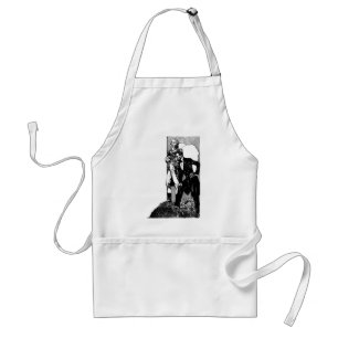 washington lincoln adult apron