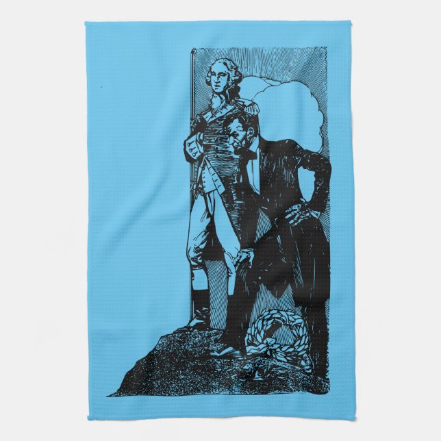 washington lincoln towel (Vertical)
