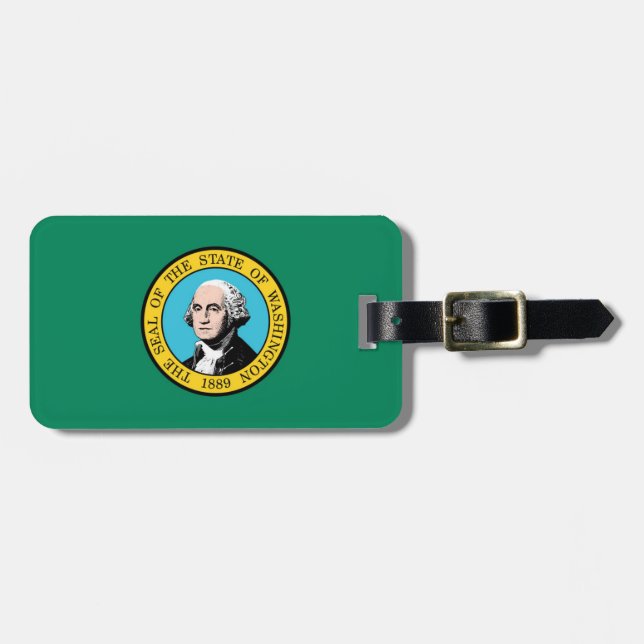 Washington Luggage Tag (Front Horizontal)