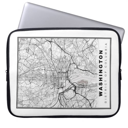 Washington Map Laptop Sleeve