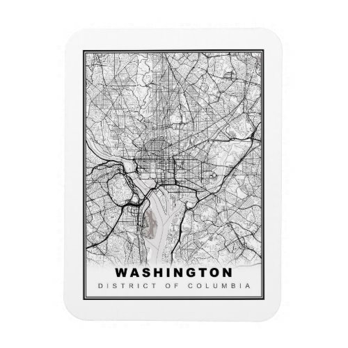 Washington Map Magnet