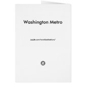 Washington Metro Cards (Back)