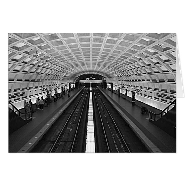 Washington Metropolitan Area Transit in D.C. Card (Front Horizontal)