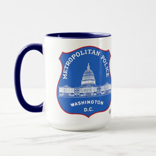 Washington Metrpolitan Police Combo Mug 15 oz Mug