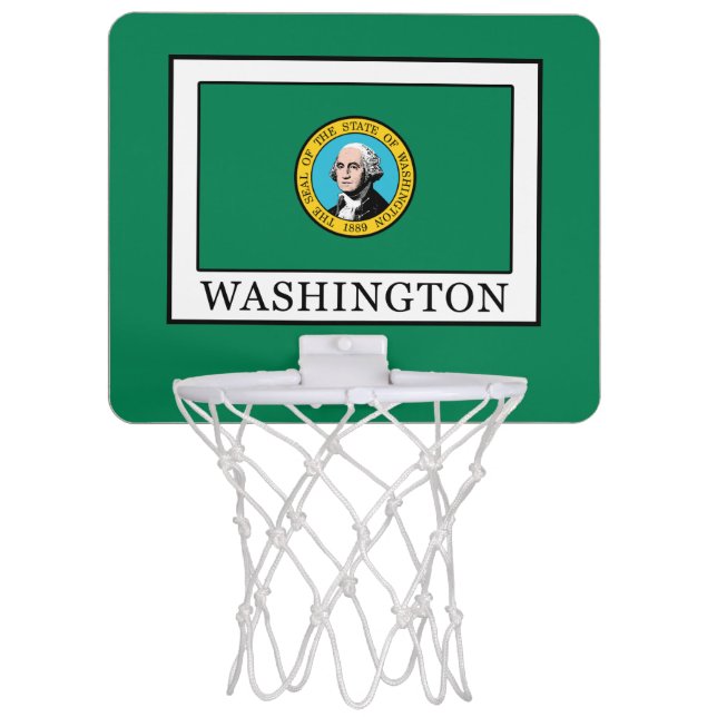 Washington Mini Basketball Hoop (Front)