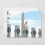 Washington Monument and WWII Memorial in DC