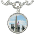 Washington Monument and WWII Memorial in DC Bracelet