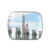 Washington Monument and WWII Memorial in DC Candy Tin (Top)