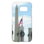 Washington Monument and WWII Memorial in DC Samsung Galaxy S7 Case