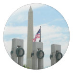 Washington Monument and WWII Memorial in DC Eraser