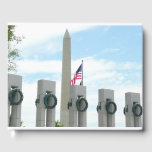Washington Monument and WWII Memorial in DC Guest Book