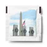 Washington Monument and WWII Memorial in DC Hand Sanitizer Packet