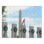 Washington Monument and WWII Memorial in DC Jigsaw Puzzle