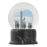 Washington Monument and WWII Memorial in DC Snow Globe