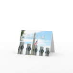 Washington Monument and WWII Memorial in DC Thank You Card