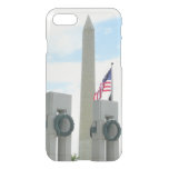 Washington Monument and WWII Memorial in DC iPhone SE/8/7 Case