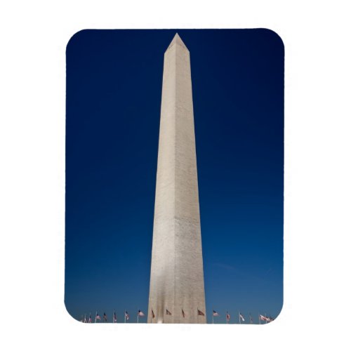 Washington Monument at Dusk Magnet