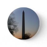 Washington Monument at Sunset Button