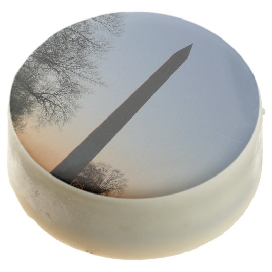 Washington Monument at Sunset Chocolate Covered Oreo (Angled)