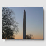 Washington Monument at Sunset Guest Book