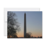 Washington Monument at Sunset in DC