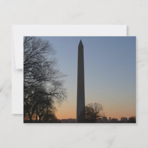 Washington Monument at Sunset in DC