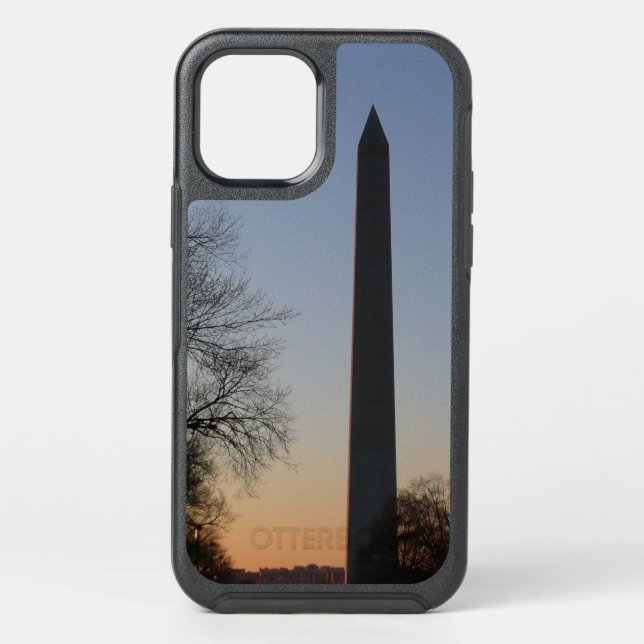Washington Monument at Sunset in DC Otterbox iPhone Case (Back)