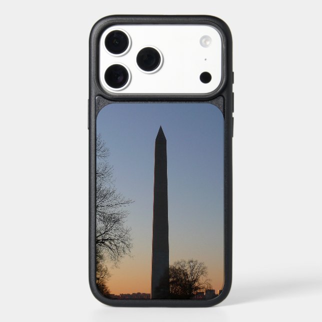 Washington Monument at Sunset in DC Otterbox iPhone Case (Back)