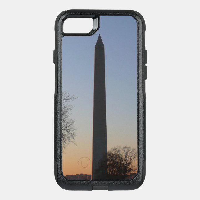 Washington Monument at Sunset in DC Otterbox iPhone Case (Back)