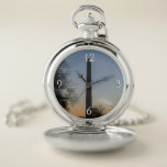 Washington Monument at Sunset in DC Pocket Watch