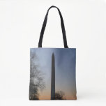 Washington Monument at Sunset in DC Tote Bag