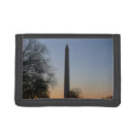 Washington Monument at Sunset in DC Trifold Wallet