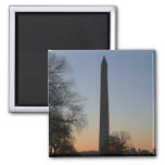 Washington Monument at Sunset Magnet