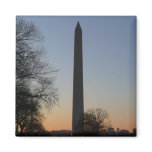 Washington Monument at Sunset Magnet