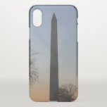 Washington Monument at Sunset iPhone X Case