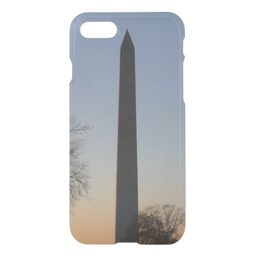 Washington Monument at Sunset iPhone SE87 Case