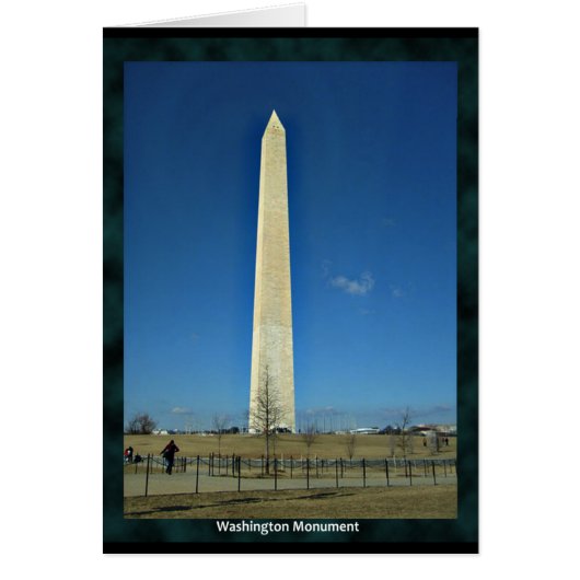 Washington Monument Cards (Front)