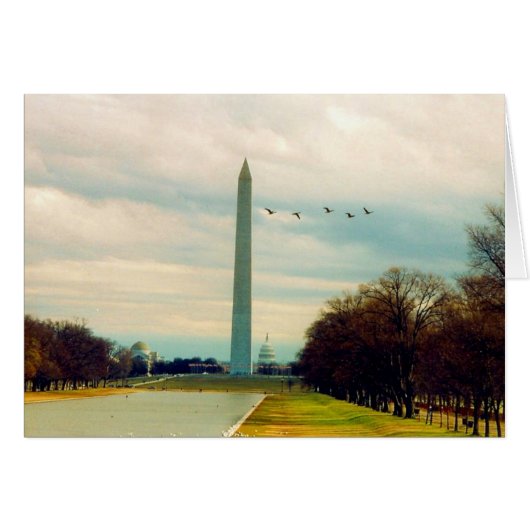 washington monument cards (Front Horizontal)