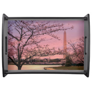 Washington Monument Cherry Blossom Festival Serving Tray
