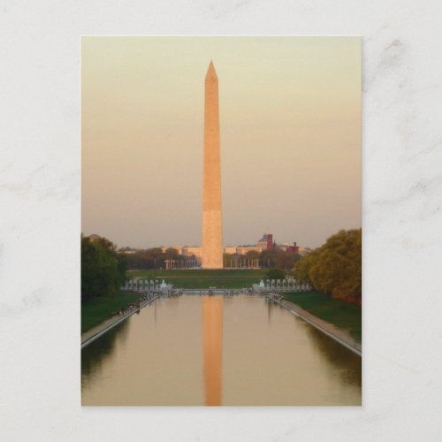 Washington Monument DC Postcard