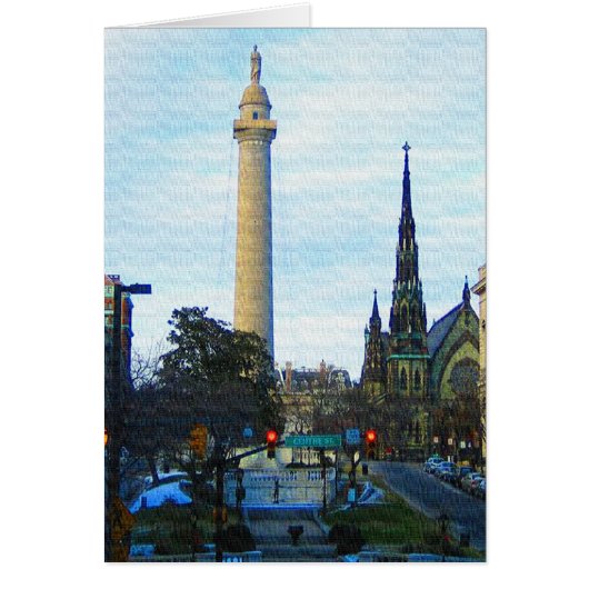 Washington Monument Historic Neighborhood Cards (Front)