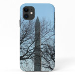 Washington Monument in Winter I Landscape iPhone 11 Case