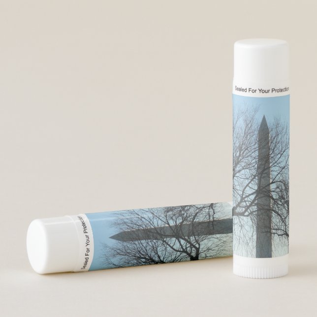 Washington Monument in Winter I Landscape Lip Balm (Front)