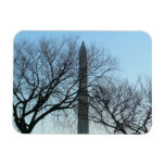Washington Monument in Winter I Landscape Magnet