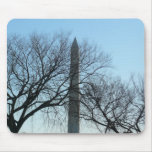 Washington Monument in Winter I Landscape Mouse Pad