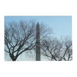 Washington Monument in Winter I Landscape Placemat