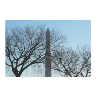 Washington Monument in Winter I Landscape Placemat