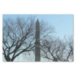 Washington Monument in Winter I Landscape Tissue Paper