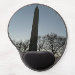 Washington Monument in Winter II Landscape Gel Mouse Pad