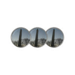 Washington Monument in Winter II Landscape Golf Ball Marker